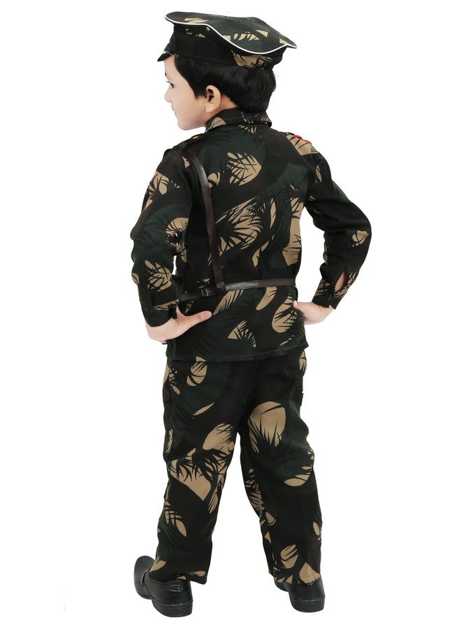 Chandrika Kids Army Costume Dress For Boys (7-8 Years) - Image 3